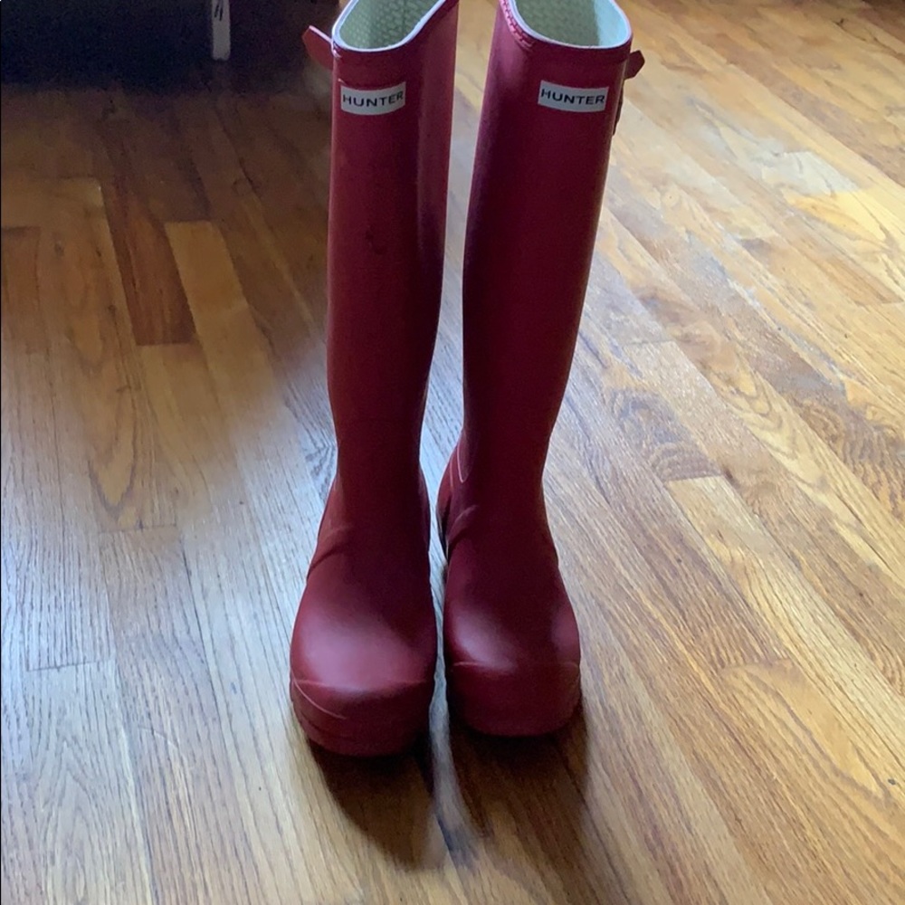 Hunter rain boots